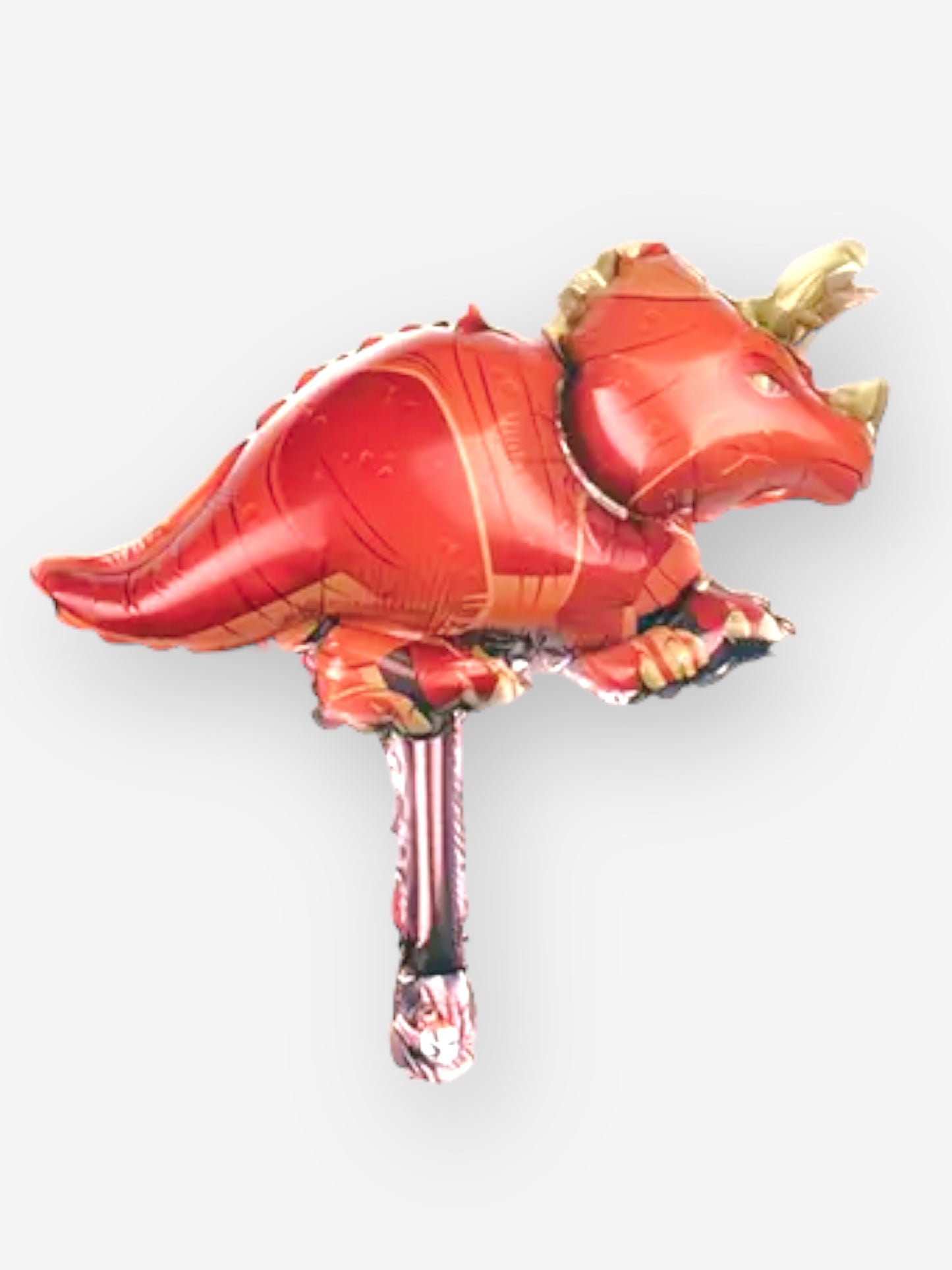 42cm - handhÄllen Triceratops dinosaurie folieballong