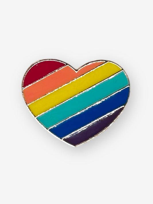 Pride Heart Pin