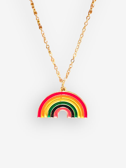 Pride halsband Regnbåge