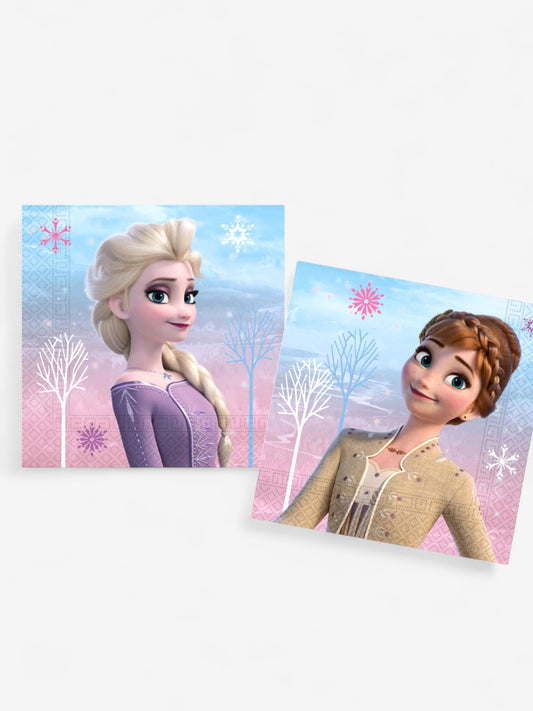 20 stycken - Servetter Disney Frozen, Frost