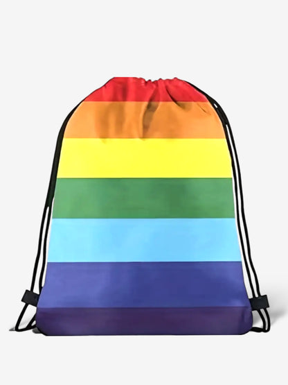 42x34cm - Bag, väska i Pride-ränder