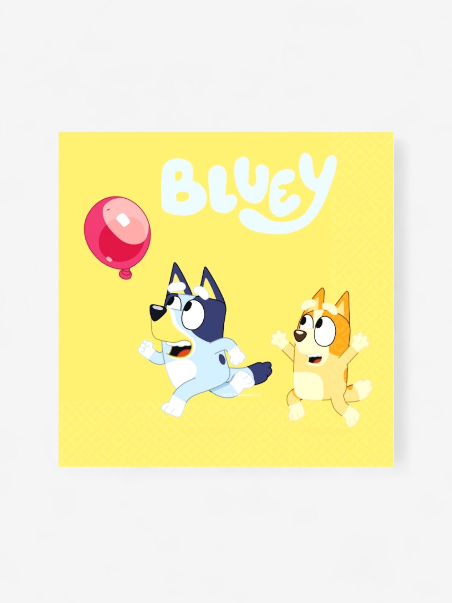 16 stycken - Servetter Bluey